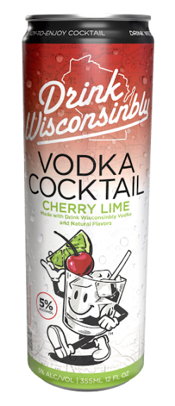 Photo for: Drink Wisconsinbly Vodka Cocktail  Cherry Lime
