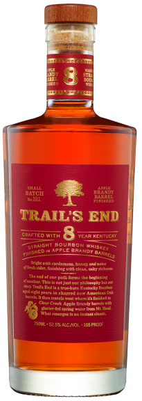 Photo for: Trail's End 8-Year Kentucky Straight Bourbon Whiskey Finished in Apple Brandy Barrels