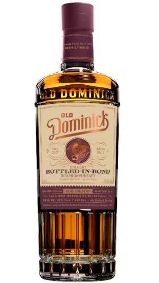 Photo for: Old Dominick Straight Bottled-in-Bond Bourbon Whiskey Batch #1