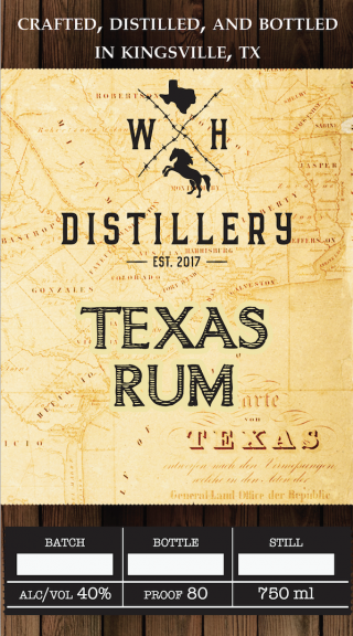 Photo for: Wild Horse Distillery Texas Rum