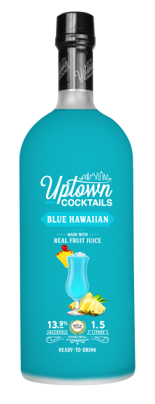 Photo for: Uptown Cocktails Blue Hawaiian 