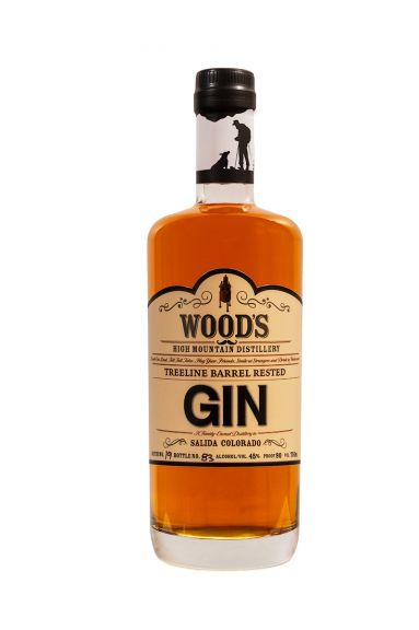 Photo for: Wood's High Mountain Distillery Treeline Barrel Rested Gin