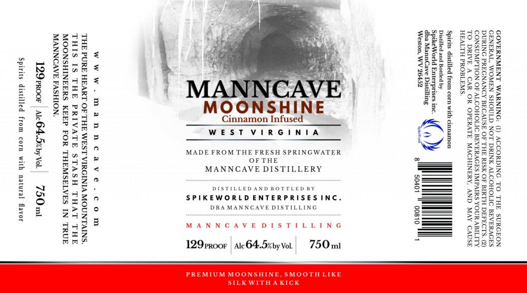 Photo for: MannCave Cinnamon Moonshine