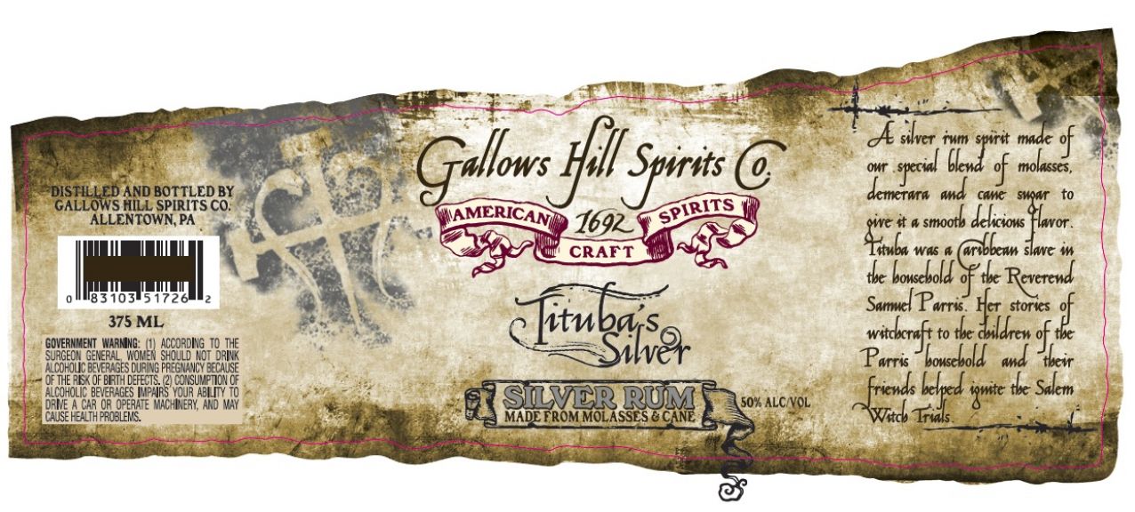 Photo for: Tituba's Silver Rum-Gallows Hill Spirits Co.