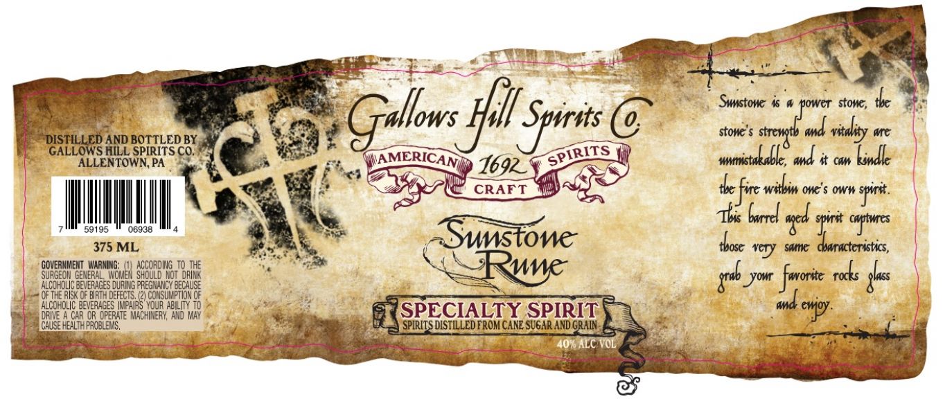 Photo for: Barrel Aged Moonshine (Corn & Cane)-Gallows Hill Spirits Co.