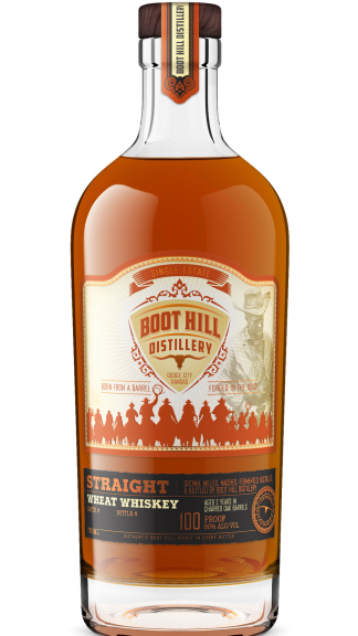 Photo for: Boot Hill Distillery Straight Wheat Whiskey
